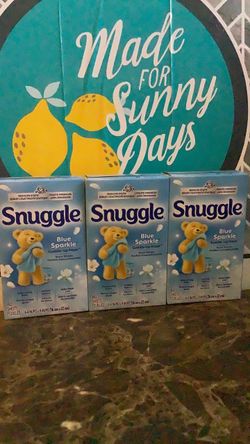Snuggle Blue Sparkle Dryer Sheets 3-Pack the price is firm