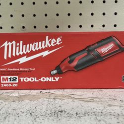 Milwaukee M12 Cordless Rotary Tool (NEW)