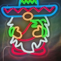 Like New Cinco de Mayo Neon Sign Mexican Dimmable Chili makes LED Sign even more exciting adds a unique atmosphere to your party and lights up the car