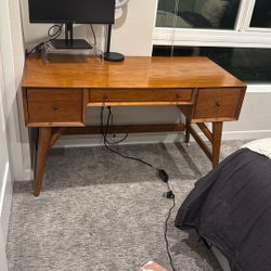 West Elm Midcentury Modern Office Desk