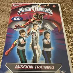 Power Rangers Mission Training DVD 