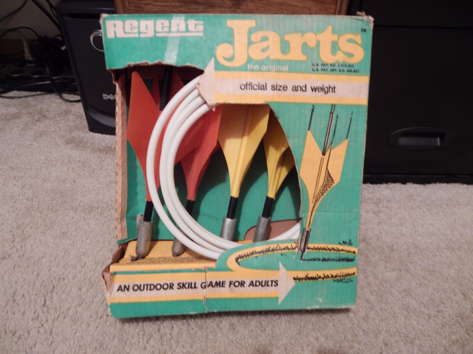 Regent jarts lawn darts complete in box