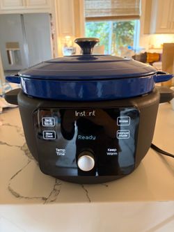 Instant pot cast iron slow cooker