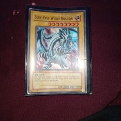 Blue Eye White Dragon Foil 1st Edition 1996