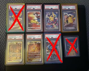 Pokemon Cards Graded Slabs