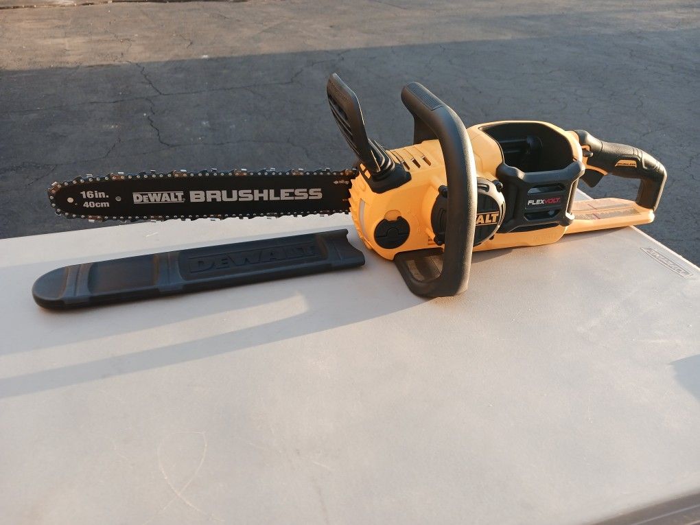 DeWalt 60 Flex Volt Brushless Chainsaw. New