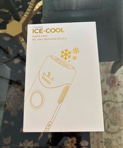 Ice-Cool Hand Held IPL Hair Removal Device