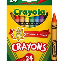 10 Packs Of Crayola Crayons. 24 Crayons In Each Pack