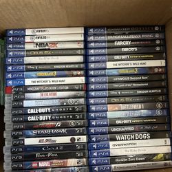 PS3/PS4 Games $10 Each Or $40 For 5 Games