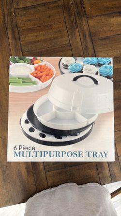 6 piece multipurpose tray