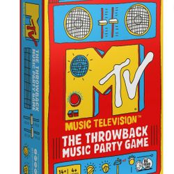 MTV Game, The Music Throwback Party Quiz Board Game, for Adults and Teens Ages 14 and up