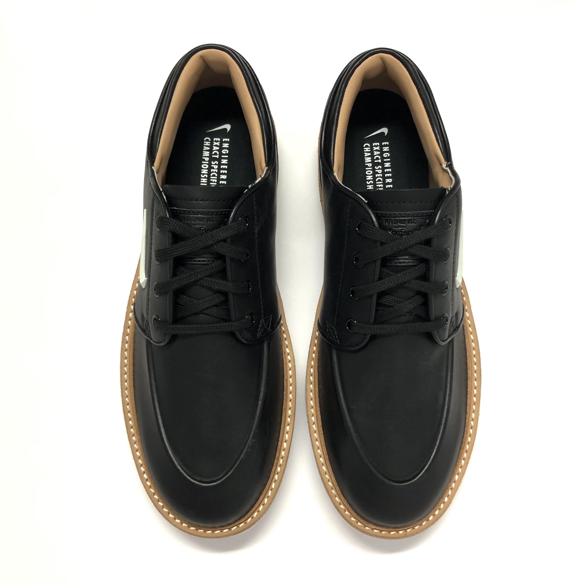 Nike Janoski G Tour Black Vachetta Leather Golf Shoes BV8070-001