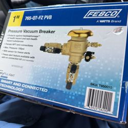 1” Vacuum Breaker 