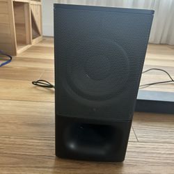 Sony Subwoofer And Speaker Bar 