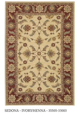 8x10 Karastan wool rug — Sierra Mar Sedona