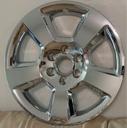 NEW 20" Chrome Wheel Skins Set of 4 IMP490X, Silverado/Tahoe/Suburban