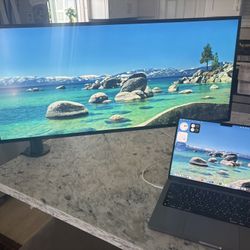 2019 LG 34” Wide 5K Monitor With Stand