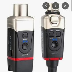 Xvive  U35  Two Piece 5.8GHz 6 Channel Transmitter And  Receiver Dynamic Wireless Microphone System