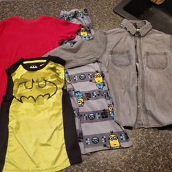 Boys 6-7 Lot of 4 items. Lot Q03.