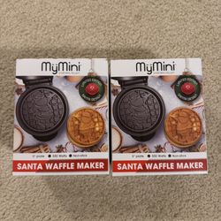 Mini Santa Waffle Maker