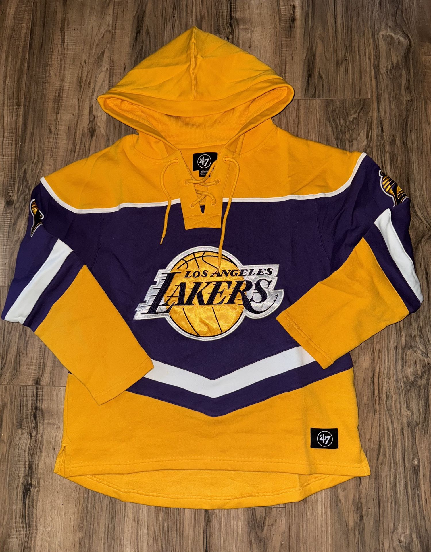 New Men’s Size Medium & Large LA Lakers Hoodie 