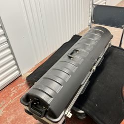 SKB SKB Standard Hard Shell Plastic Wheeled Golf Bag Travel Case Black