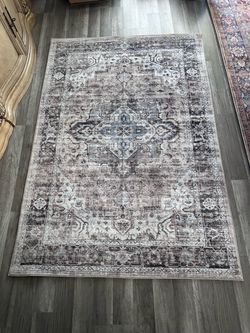 6’x4’ washable area rug