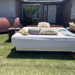 Cal king bed frame 