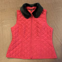 Like New Red Vest Women’s Size Small