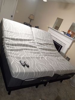 King His and Hers Adjustable Bed