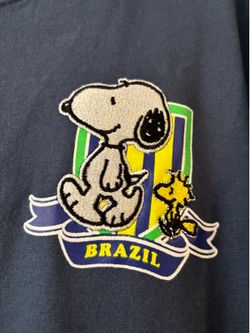 World cup Brazil Snoopy T-shirt - Medium