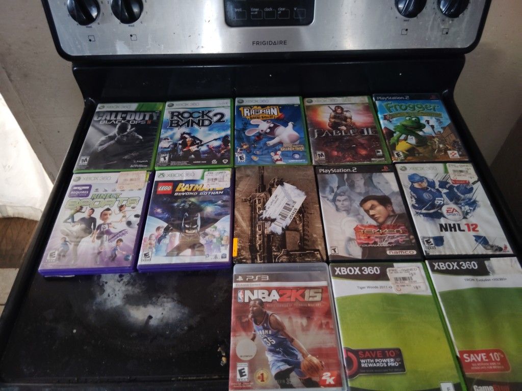 Xbox 360 - PS2 Games