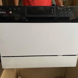 Midea Portable Dishwasher Countertop White