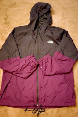The North Face Two-Tone Hooded Windbreaker Jacket