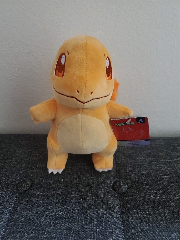 2020 Pokemon Select Shiny Charmander Plush