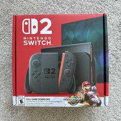 Nintendo Switch 2 + Mario Kart Bundle BRAND NEW