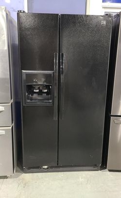 Kenmore Side By Side Black Fridge
