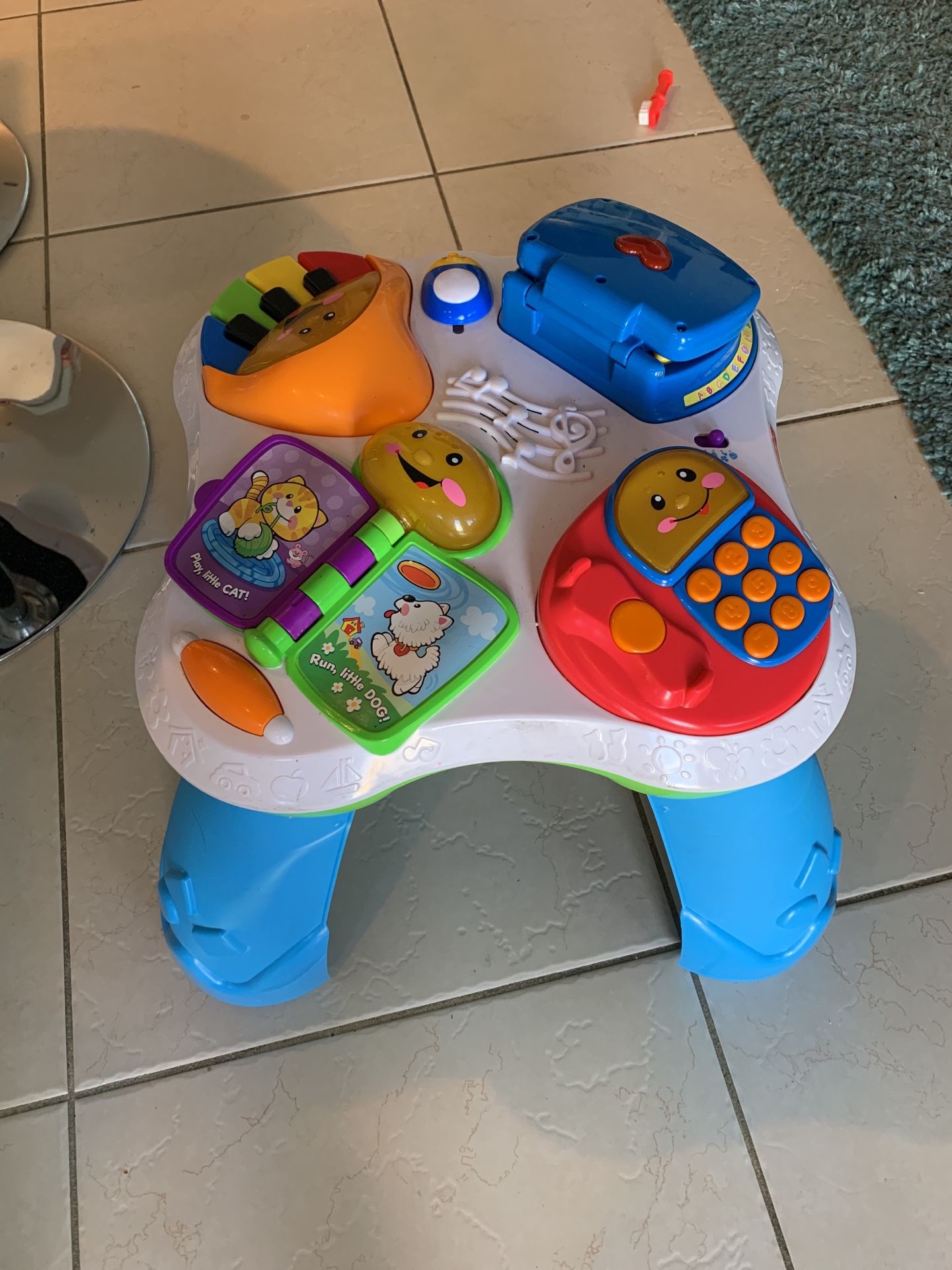 Baby table not working but stable