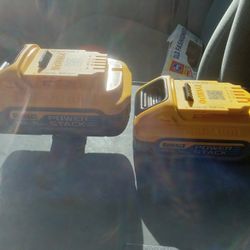 Dewalt Xr 20volt Power Stack 5ah Batteries 