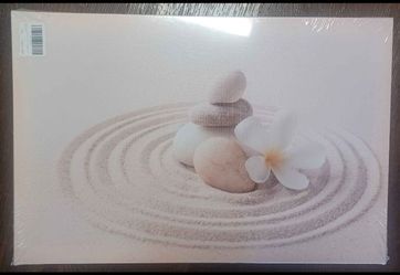 Zen Stones Canvas Wall Art Print