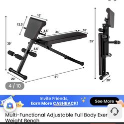 Adjustable Workout Bench
