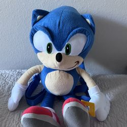 Sonic Backpack For Toddlers Or Small Kids