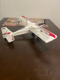 Turbo Timber RC plane with 4 batteries and controles