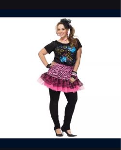 80's Pop Party Adult Womens Costume