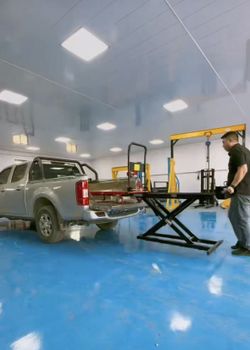 Hydraulic Lift Tabl ande Cart – Heavy 660lbs Capacity，Electric lift flatbed truck