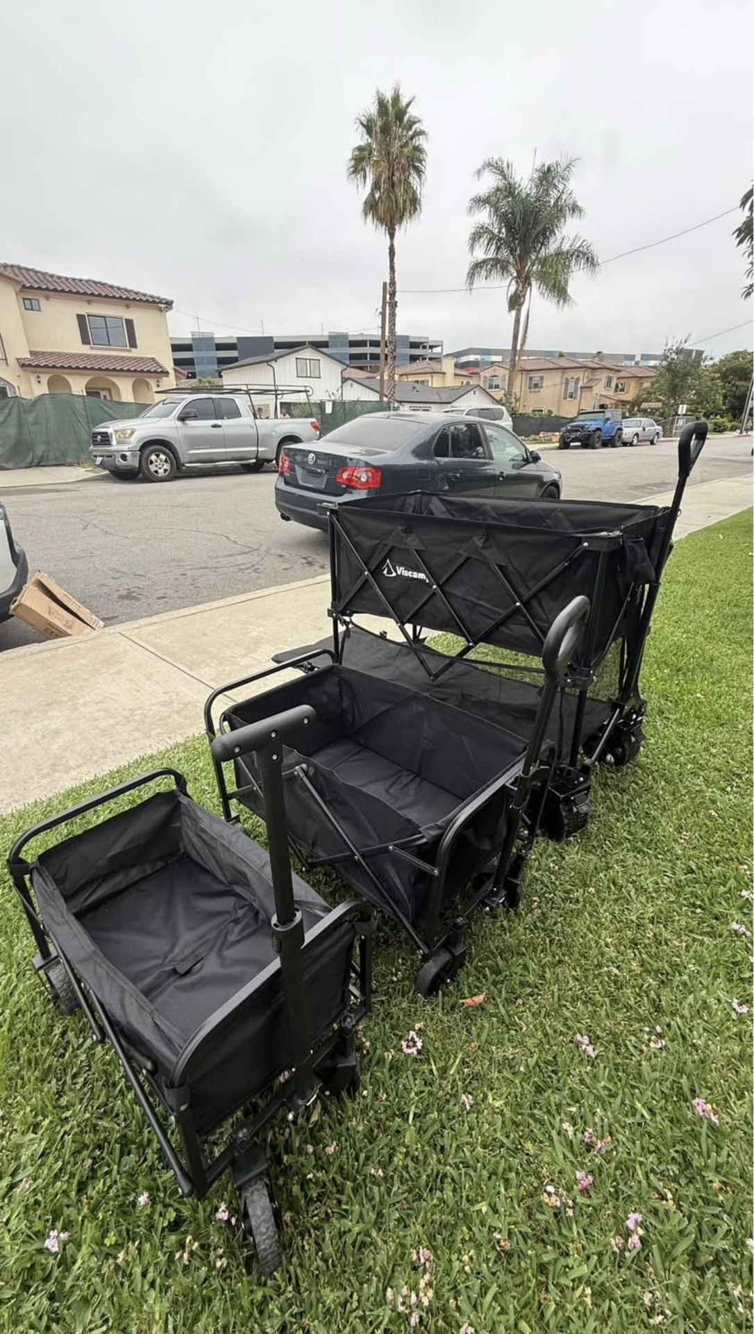 Wagon, Camper Van, Camper car, Collapsible Folding Wagon Cart 