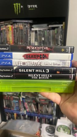 PS2 and 4 games