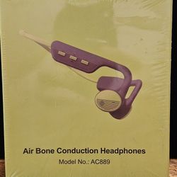 RR Sports Open Ear Headphones, Wireless Air Conduction Headphones - Green