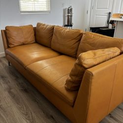 IKEA leather couch