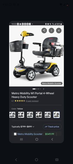 New scooter wheelchair
